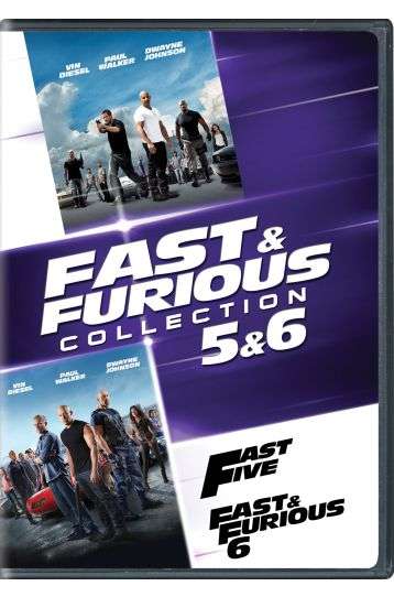 Fast & Furious 5 + Fast & Furious 6 - Film Blu-Ray