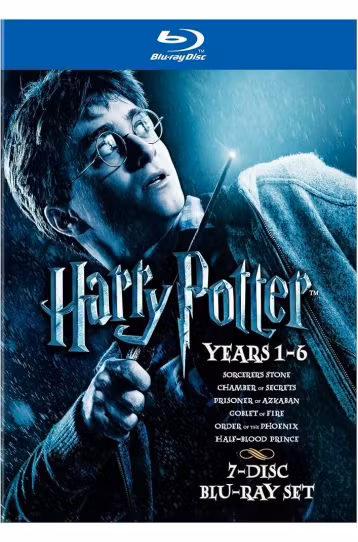 Harry Potter - Years 1-6 - 7 Blu-Ray Boxset - Film Blu-Ray