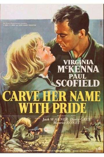 Carve Her Name With Pride - Film DVD