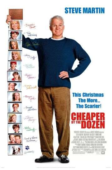 Cheaper By The Dozen - Film DVD