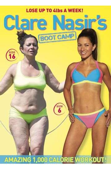 Clare Nasir's - Boot Camp - Film DVD
