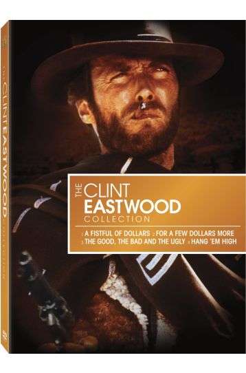 Clint Eastwood Collection - A Fistful Of Dollars + For A Few Dollars More + The Good, The Bad And The Ugly + Hang'Em High - Film DVD