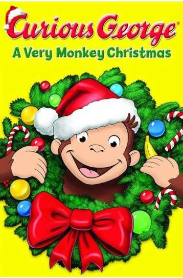 Curious George - A Very Monkey Christmas - Film DVD