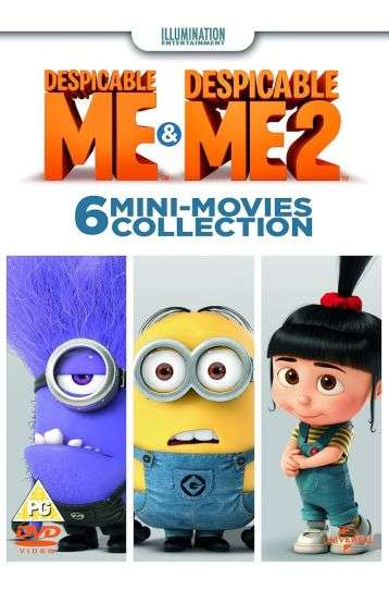 6 Mini-Movies Collection From Despicable Me + Despicable Me 2 - Film DVD