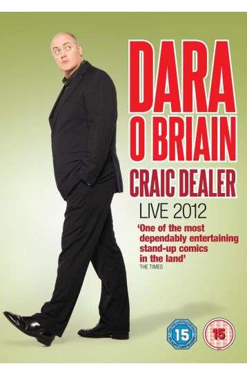 Dara O Brian - Craic Dealer - Live 2012 - Film DVD