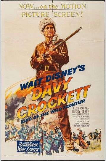 Davy Crockett - King Of The Wild Frontier - Film DVD
