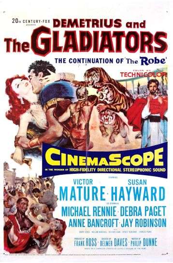 Demetrius And The Gladiators - Film DVD