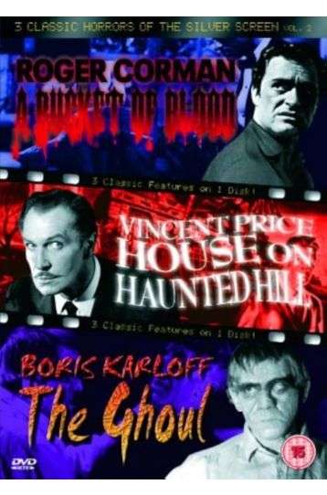 A Bucket Of Blood (1959) + House On Haunted Hill (1959) + The Ghoul (1933) - 3 Movies Boxset - Film DVD