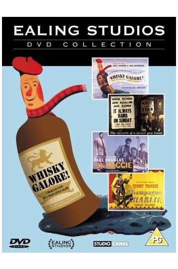 Ealing Studios DVD Collection – Whisky Galore! (1949) + It Always Rains On Sunday (1947) + The Maggie (1954) + Champagne Charlie (1944) – 4 Movies Boxset - Film DVD