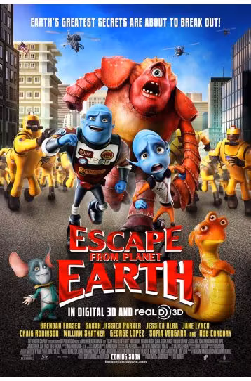 Escape From Earth - Film DVD