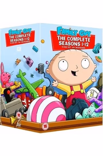 Family Guy - The Complete Seasons 1-12 - 34 DVD Boxset - Film DVD