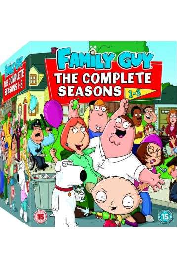 Family Guy - The Complete Seasons 1-8 - 22 DVD Boxset - Film DVD