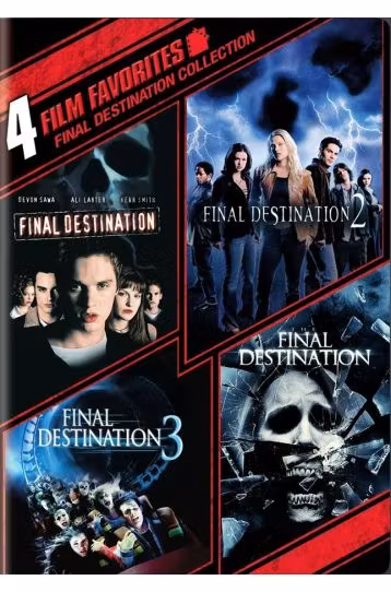 Final Destination Quadrilogy - 4 DVD Boxset - Film DVD