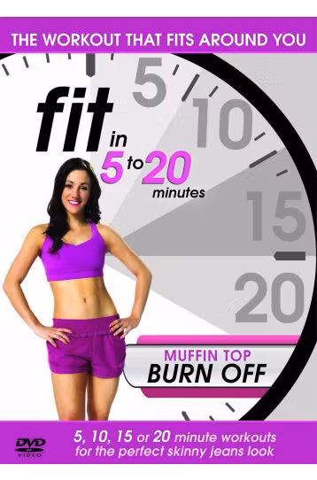 Fit In 5 to 20 Minutes - Muffin Top Burn Off - Film DVD