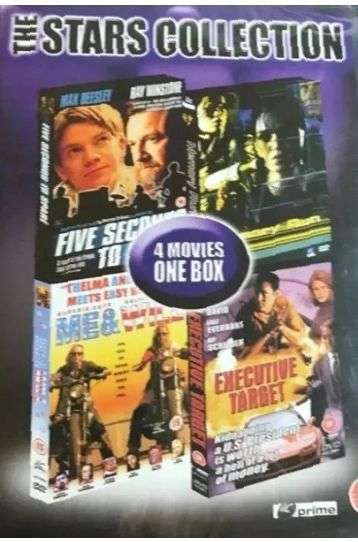 Five Seconds To Spare + Me & Will + Memory Run + Executive Target - 4 Movie DVD Boxset - Film DVD