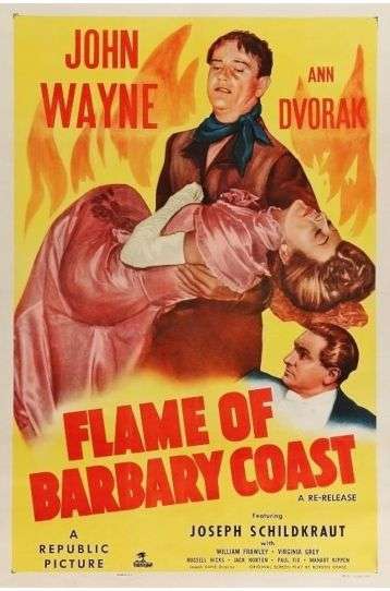 Flame Of Barbary Coast - John Wayne - Film DVD