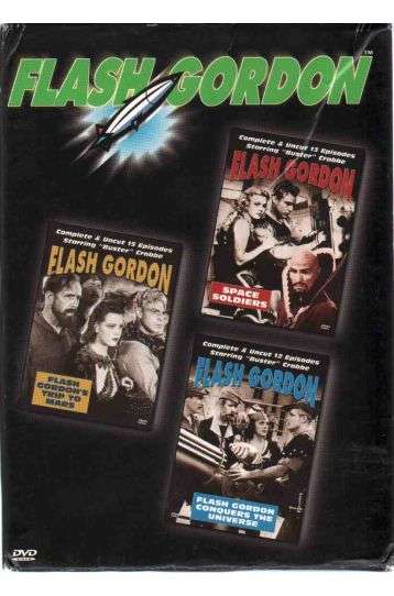Flash Gordon - Conquers The Universe - 3 DVD Boxset - Film DVD