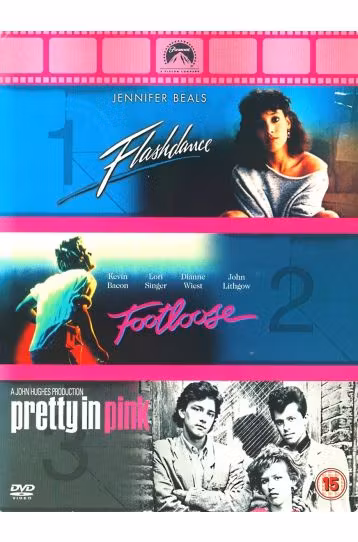 Flashdance + Footloose + Pretty In Pink + Some Kind Of Wonderful - Rewind To The 80s For Her - 4 Movie Boxset - Film DVD