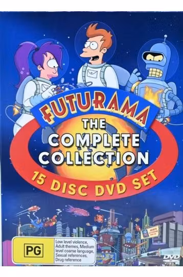 Futurama - The Complete Collection - 15 Disc DVD Boxset - Film DVD