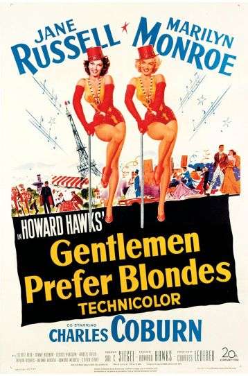 Gentlemen Prefer Blondes - Film DVD