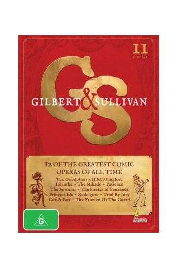Gilbert And Sullivan (1982) - 11 DVD Movie Boxset - Film DVD
