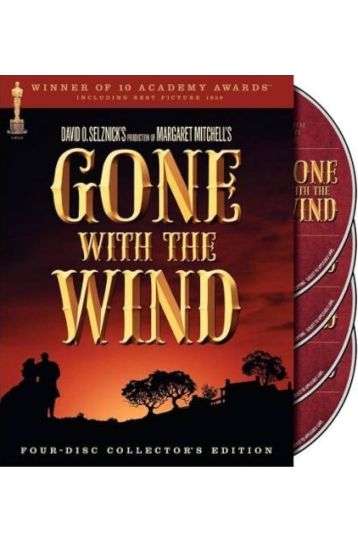 Gone With The Wind (1939) - Collector's Edition - 4 DVD Boxset - Film DVD