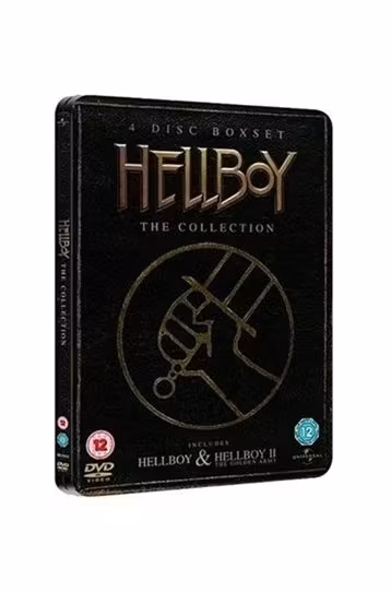 Hellboy - The Collection - Hellboy + Hellboy II - The Golden Army - 4 Disc Boxset - Steelbook - Film DVD