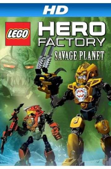 Hero Factory - Savage Planet - Film DVD
