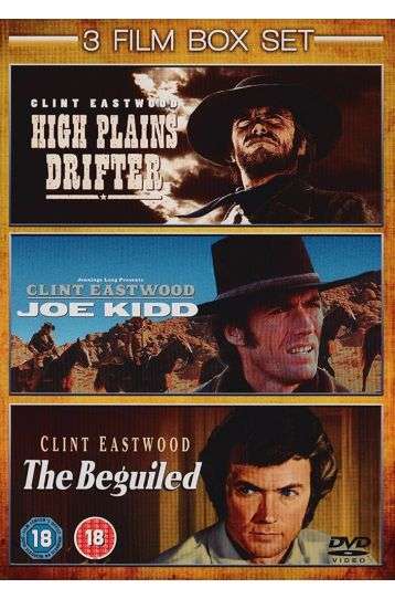 High Plains Drifter + Joe Kidd + The Beguiled - 3 Film Boxset - Film DVD