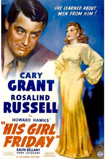 His Girl Friday - Film DVD