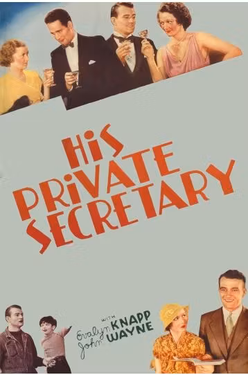 His Private Secretary - Film DVD