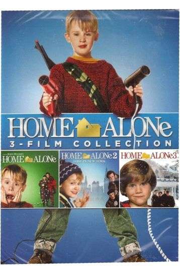 Home Alone + Home Alone 2 + Home Alone 3 - 3 Film Collection Boxset - Film DVD