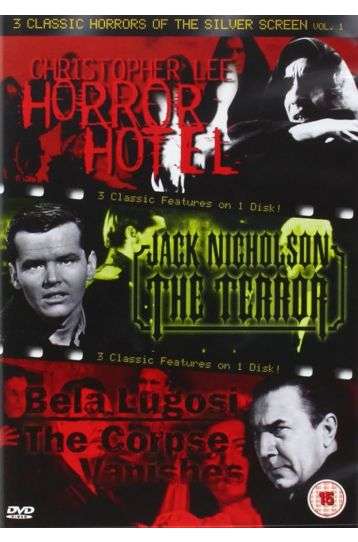 Horror Hotel + The Terror + The Corpse Vanishes - 3 Movie Set - Film DVD