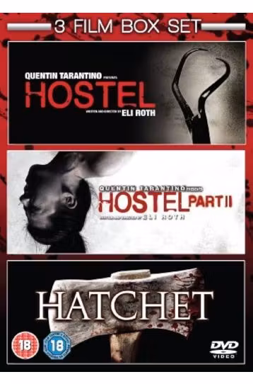 Hostel + Hostel Part II + Hatchet - 3 Movie DVD Boxset - Film DVD