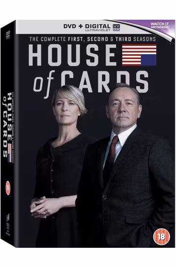 House Of Cards - The Complete First, Second & Third Seasons - Boxset - Film DVD