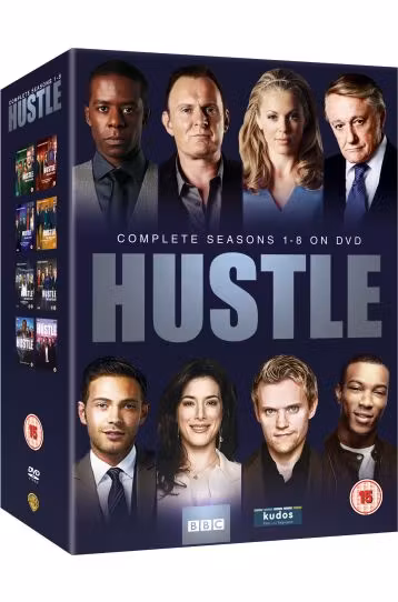 Hustle - Complete Seasons 1-8 On DVD - 16 DVD Boxset - Film DVD