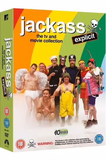 Jackass Explicit - The TV And Movie Collection - 10 Disc Boxset - Film DVD