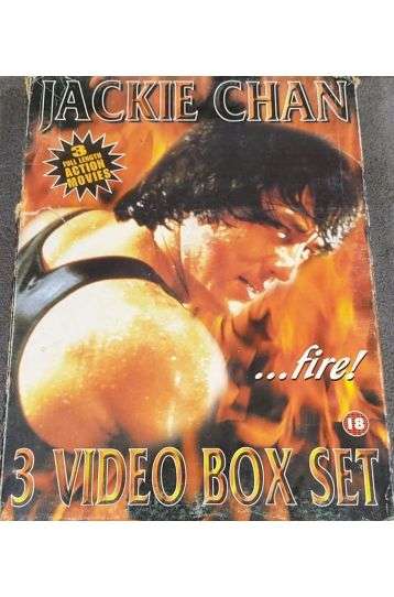 Jackie Chan - 3 Full Length Action Movies - VHS Tape Edition 3 VHS Boxset