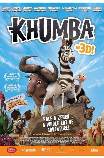 Khumba - A Zebra's Tale - Film DVD