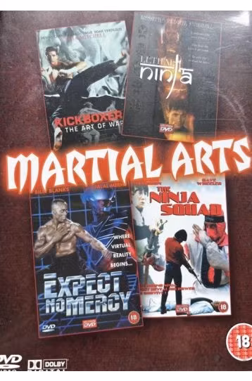 Kickboxer 3 + Lethal Ninja + Expect No Mercy + The Ninja Squad - 4 Movie Boxset - Film DVD
