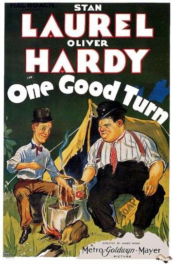 Laurel & Hardy - One Good Turn - Film DVD