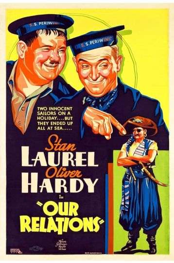 Laurel & Hardy - Our Relations - Film DVD