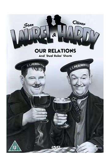 Laurel & Hardy Volume 5 - Our Relations (1936) + Our Relations (1936) Revised Version + Brats (1930) + Twice Two (1933) - Film DVD
