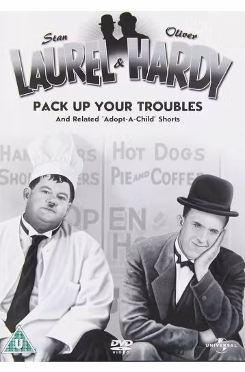 Laurel & Hardy Volume 15 - Pack Up Your Troubles (1932) + Their First Mistake (1932) + Putting Pants On Philip (1927) - Film DVD
