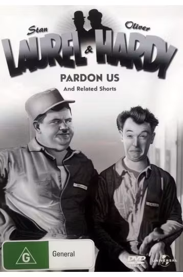 Laurel & Hardy Volume 19 - Pardon Us (1931) + The Hoose-Gow (1929) + The Battle Of The Century (1927) - 3 Movies Boxset - Film DVD