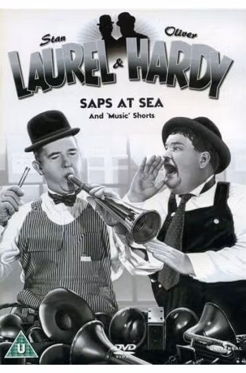 Laurel & Hardy Volume 11 - Saps At Sea (1940) + You're Darn Tootin (1928) + Below Zero (1930) + Tiembla Y Titubea (1930) - Film DVD
