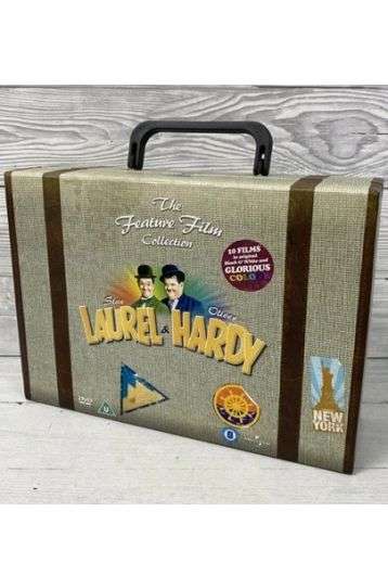 Laurel & Hardy - The Feature Film Collection - 10 DVD Suitcase Boxset - Film DVD
