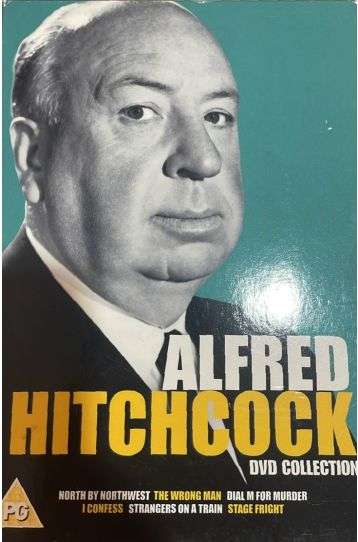 Alfred Hitchcock Collection - North By Northwest (1959) + The Wrong Man (1956) + Dial M For Murder (1954) + I Confess (1953) + Strangers On A Train (1951) + Stage Fright (1950) - 6 Movie - 7 DVD Boxset - Film DVD