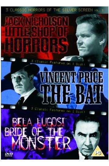 Little Shop Of Horrors + The Bat + Bride Of The Monster - Film DVD