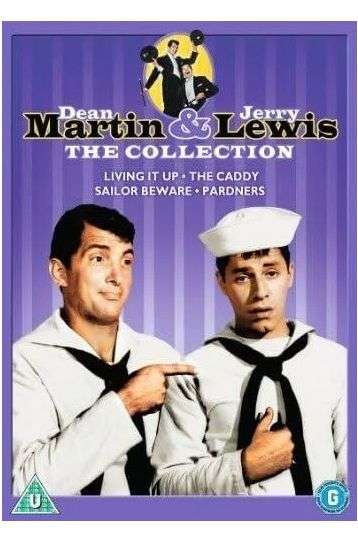 Living It Up + The Caddy + Sailor Beware + Pardners - Dean Martin & Jerry Lewis The Collection - 4 Film Boxset - Film DVD
